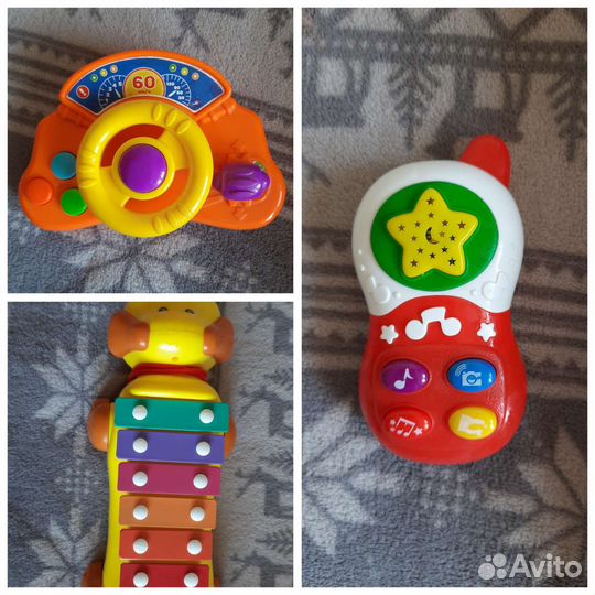 Развивающие муз игрушки