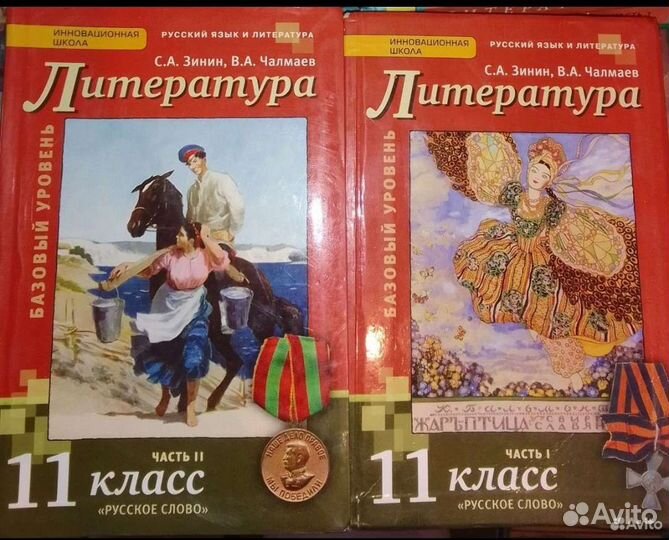 Учебник Литература 11 класс Зинин