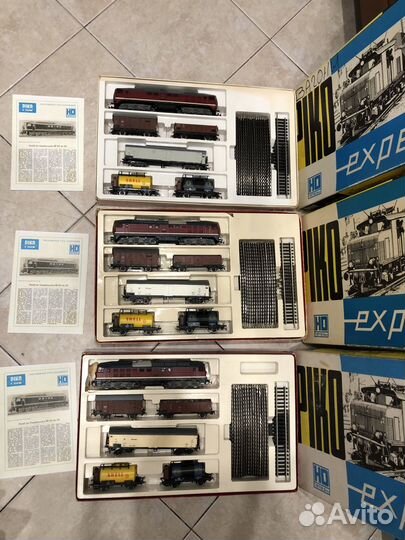 Наборы железной дороги Piko (ГДР) 1:87