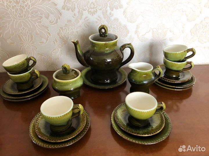 Кофейно - Чайный сервиз СССР майорика зик