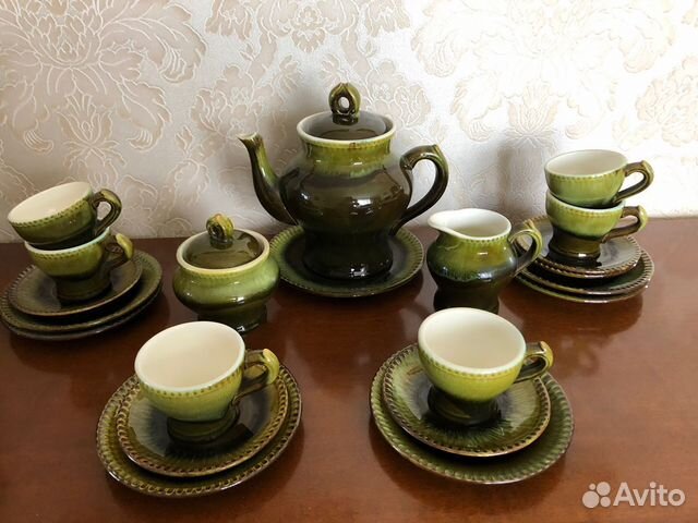 Кофейно - Чайный сервиз СССР майорика зик