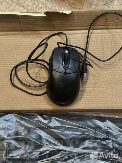 Проводная клавиатура и мышка для компьютера