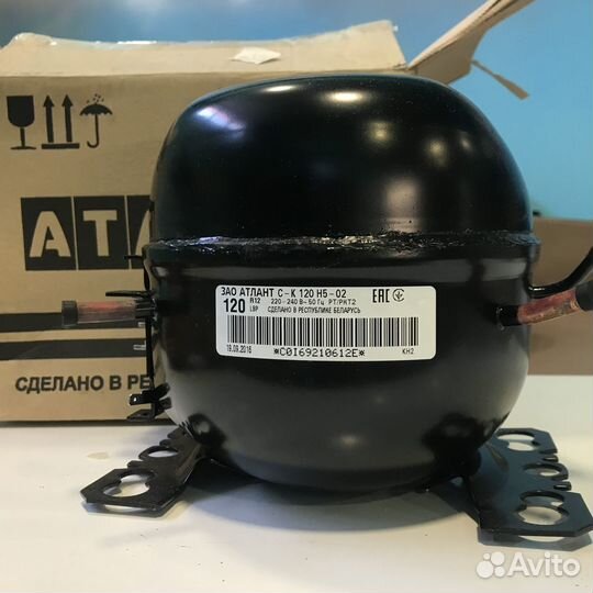 Установка нового Компрессора атлант