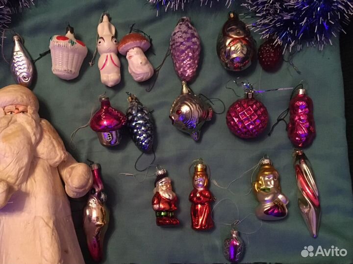 Советские елочные игрушки