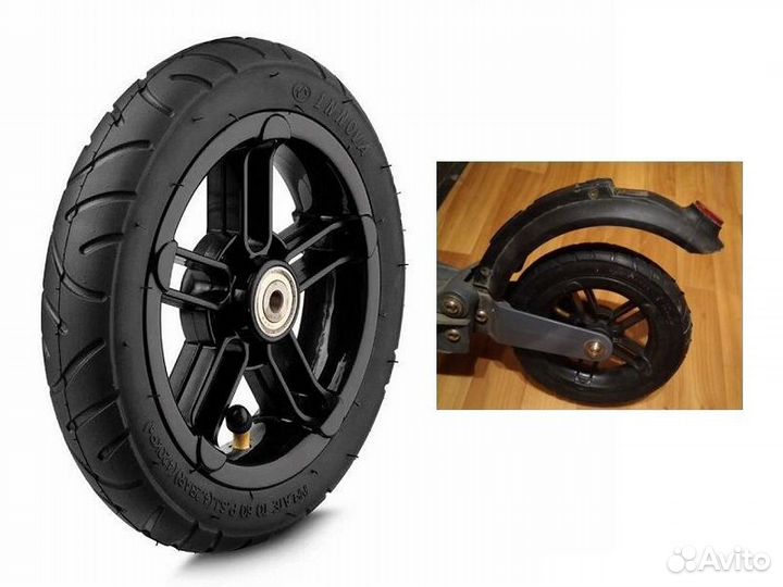 Надувное заднее колесо для самоката Kugoo S3
