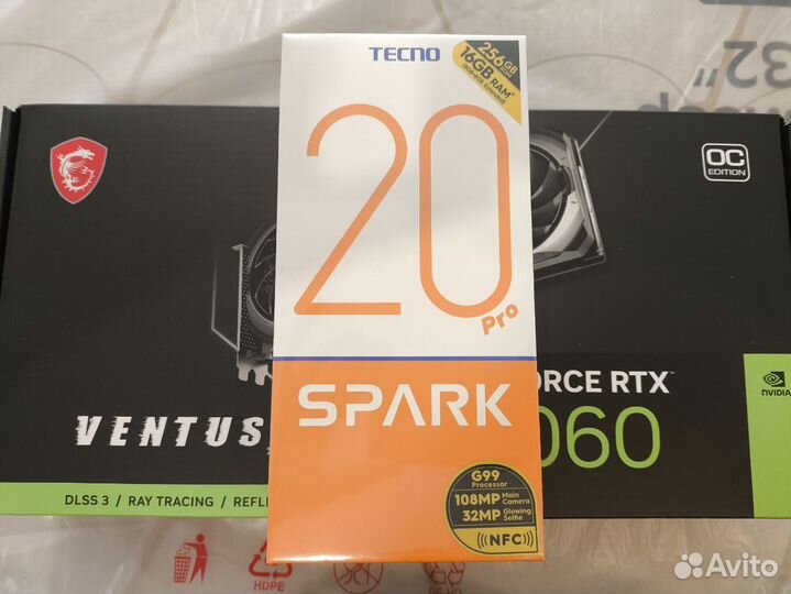 TECNO Spark 20 Pro, 8/256 ГБ