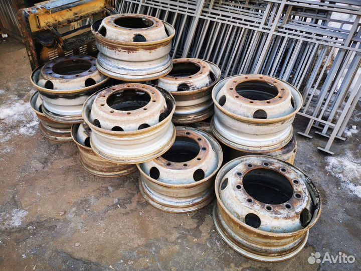 Пескоструйная обработка дисков, авто-мото деталей