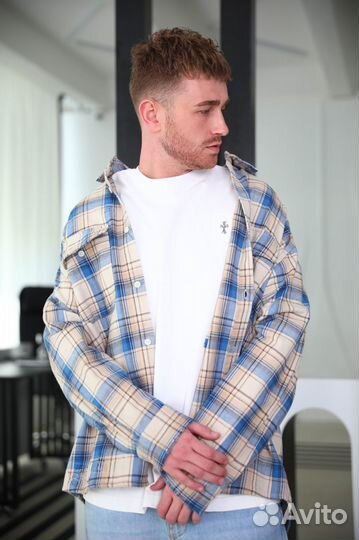 Рубашка оверсайз мужская