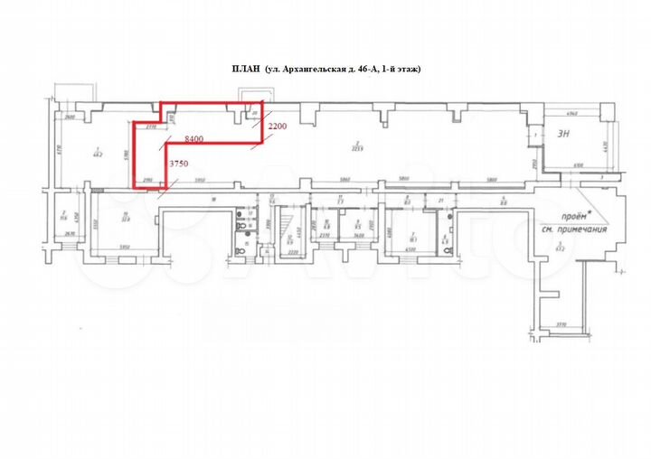 Торговая площадь, 42.6 м²