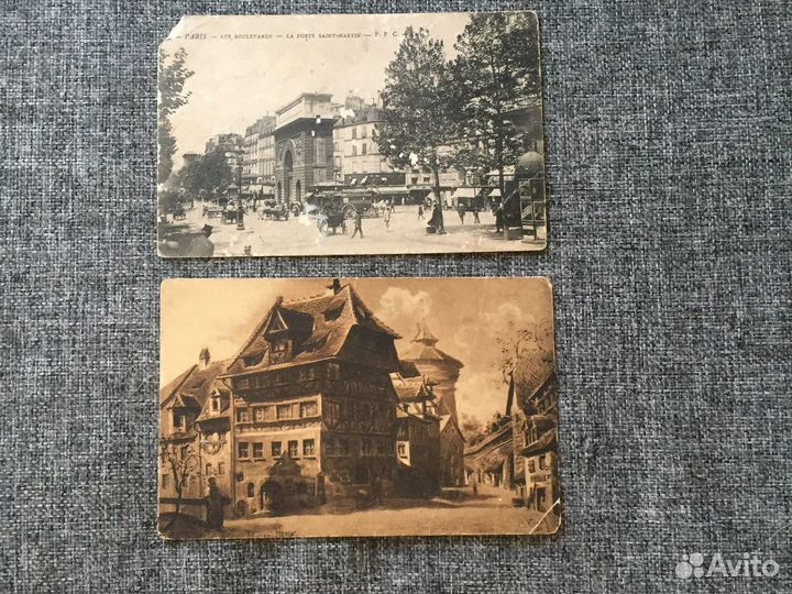 Открытки старинные до 17 года