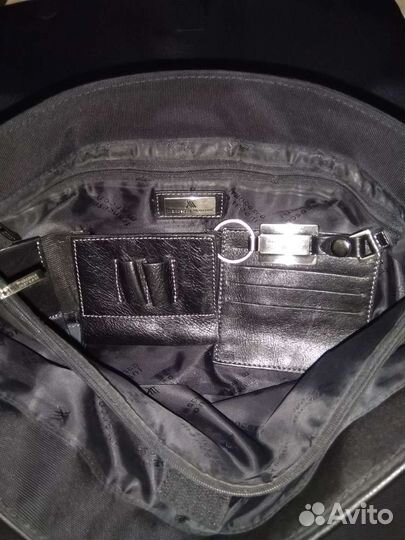 Мужской кожаный портфель Италия