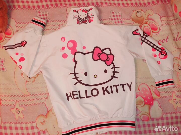 Куртка ветровка Hello Kitty