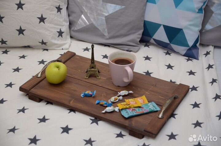 Поднос деревянный