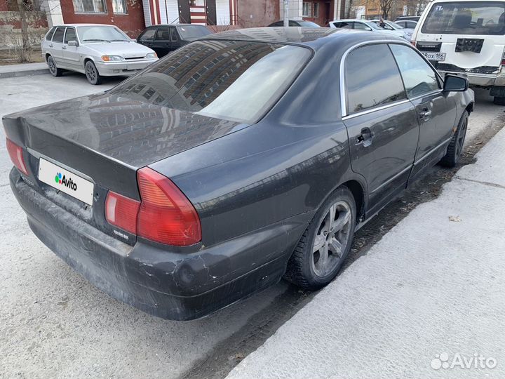 Mitsubishi Diamante 2.5 AT, 1995, битый, 220 000 км