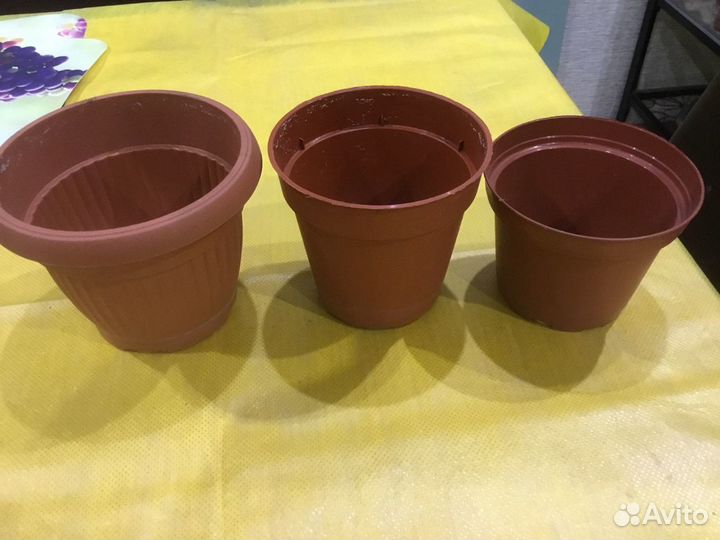 Горшочки для цветов, рассады