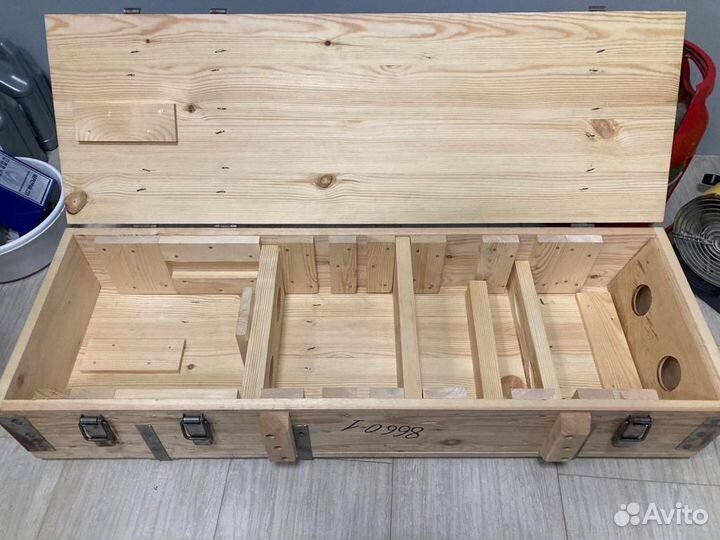 Деревянный ящик для снарядов