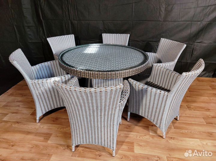 Комплект плетеной мебели из экоротанга