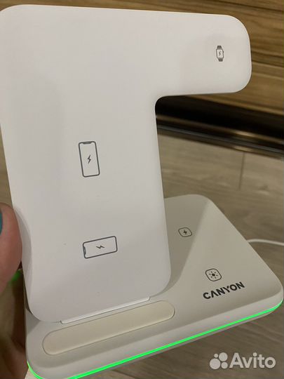 Беспроводное зарядное устройство Canyon 3в1