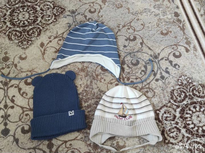 Шапочки для мальчика