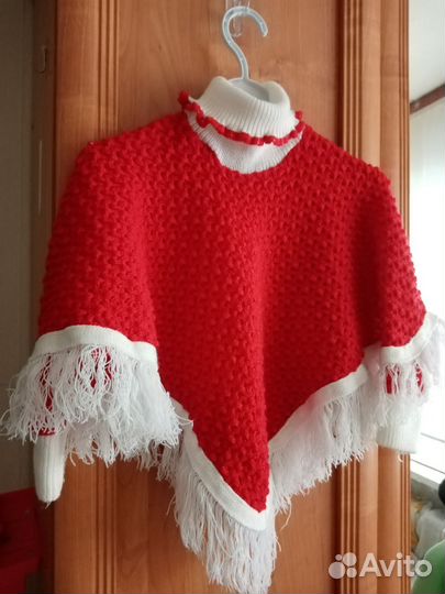 Пончо детское