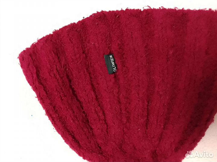 Комплект шапка и шарф б/у