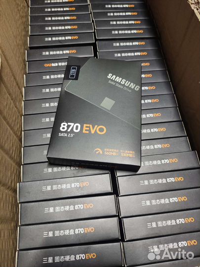 SSD Samsung 870 EVO 1тб