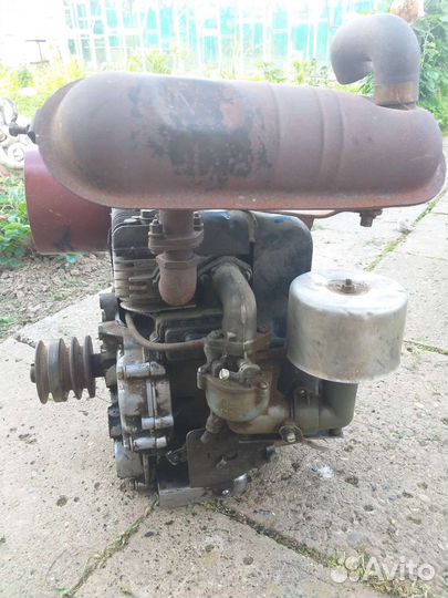 Двигатель от мотоблока, Луч ''