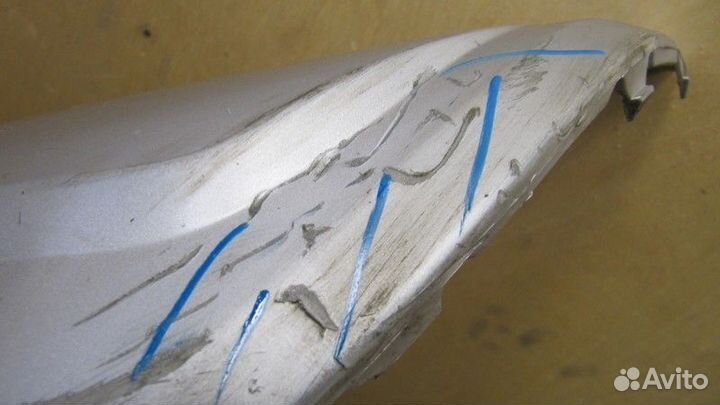 Юбка задняя Skoda Yeti 2014-2018