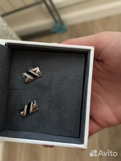 Запонки новые