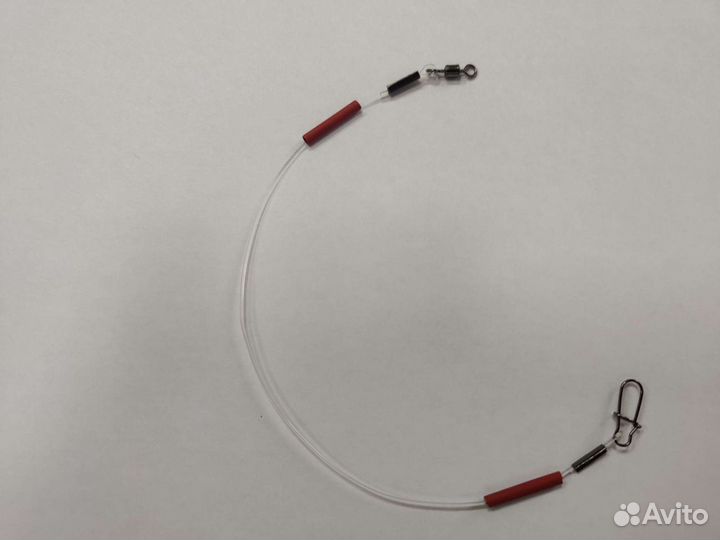 Поводки флюорокарбоновые 0,6-0,8мм