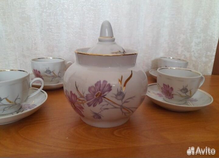 Кофейный сервиз дулево новый