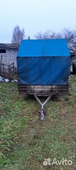 Прицеп легковой двухосный мзса бу