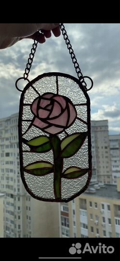 Витражное панно