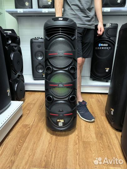 Большая портативная Блютуз колонка. Zqs 8302