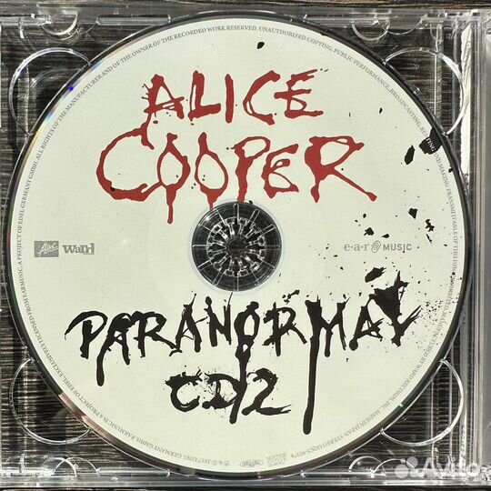 Alice Cooper - Paranormal 2xCD Japan gqcs 90375-6