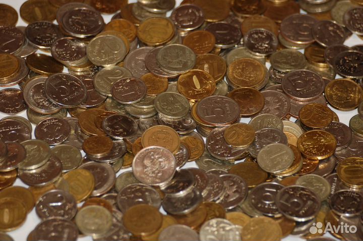 Погодовка монет РФ с 1997 г. по 2022 г