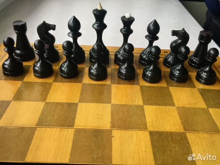Шахматы большие СССР с доской на 42см