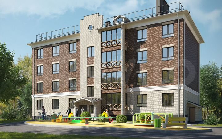1-к. квартира, 32,8 м², 3/4 эт.