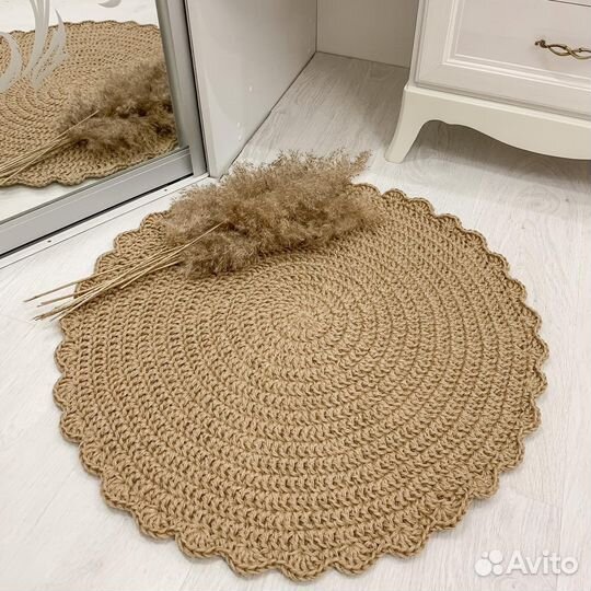 Ковер из джута