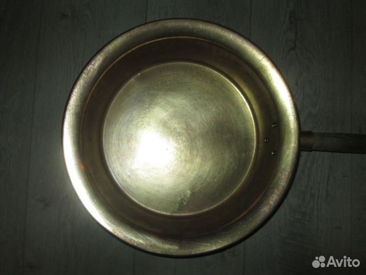 Сотейник латунный