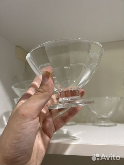 Стеклянные формочки для десертов 12 шт