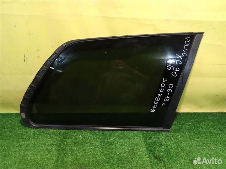 Стекло задней форточки правая Volvo XC90 2006