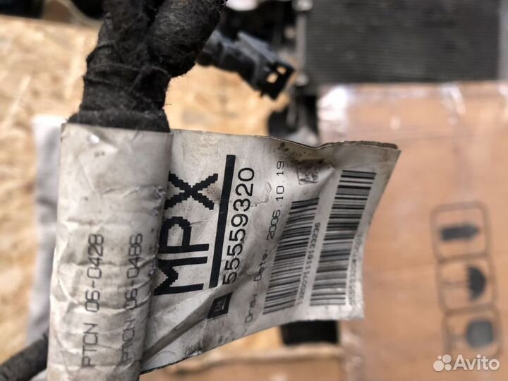 Моторная проводка opel astra H Z16XER