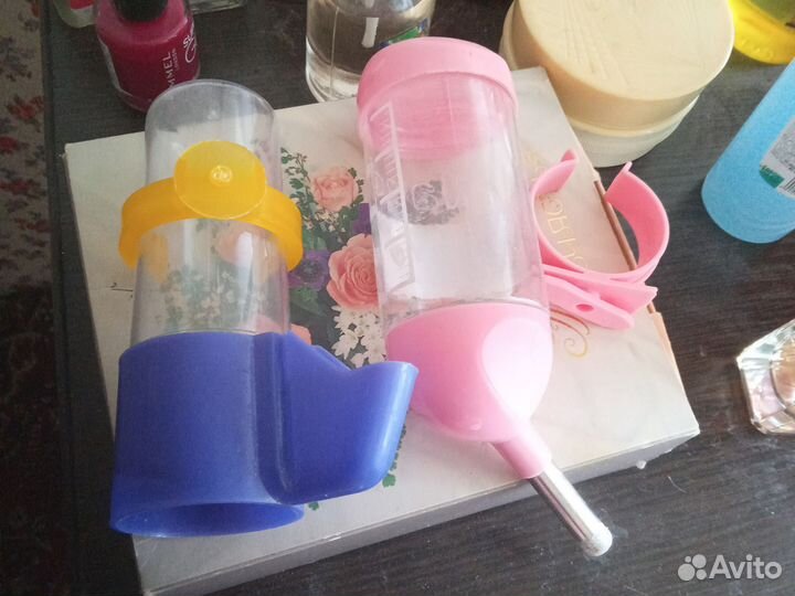 Клетки разные поильники