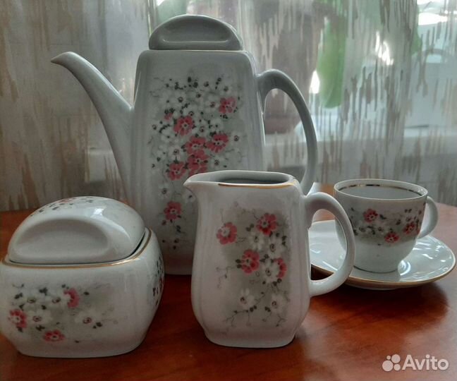 Кофейный сервиз производство ГДР