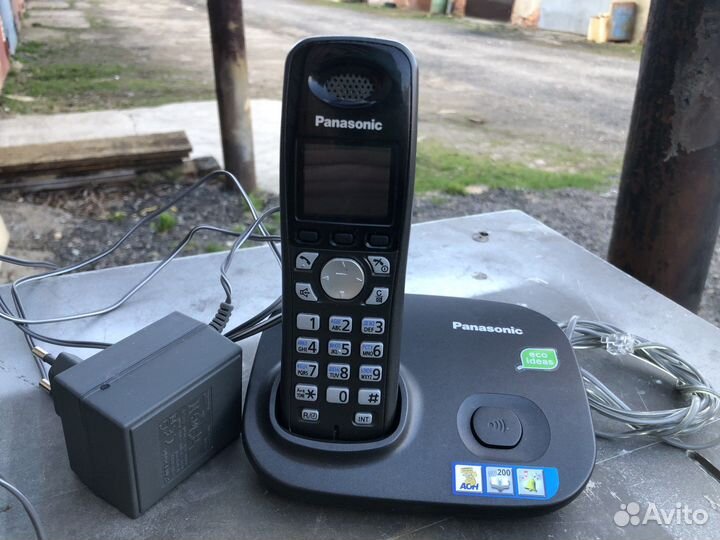 Радиотелефон panasonic 2 трубки