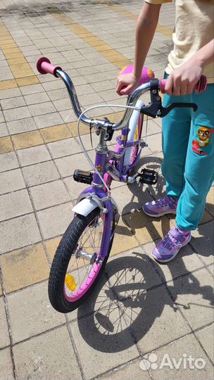 Велосипед детский 16, на рост 100-125