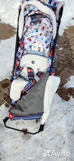 Санки-коляска 