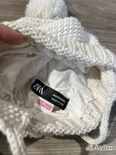 Шапка и снуд zara