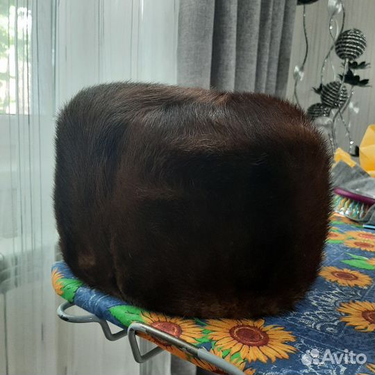 Норковая шапка мужская